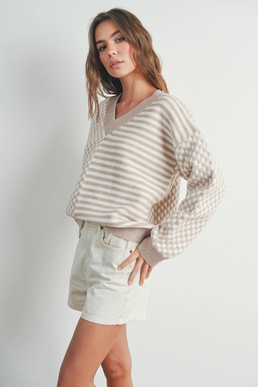 Bouncy Check Knit Pullover Bouncy Check Knit Pullover her lip to Bouncy Check Knit Pullover Bouncy Check Knit Pullover her lip to